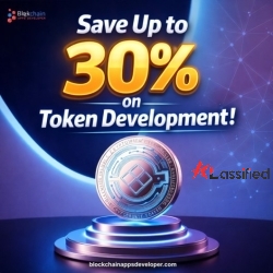 Boost Your Blockchain Business – Token Development at 30% OFF!